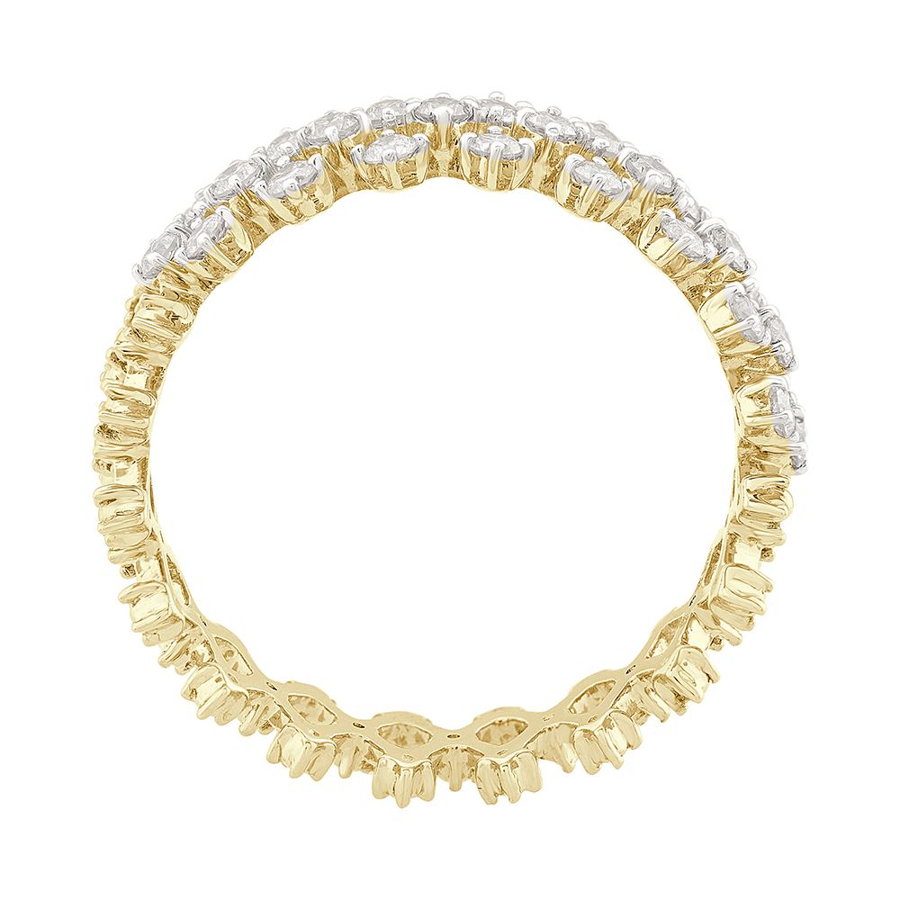 Lustrous Diamond Ring-Rings-ORG23041