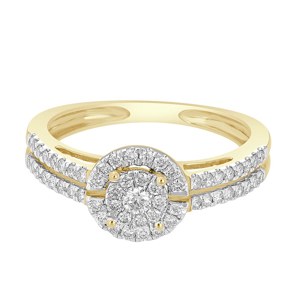 Classy Gold Ring-Rings-ORG23042