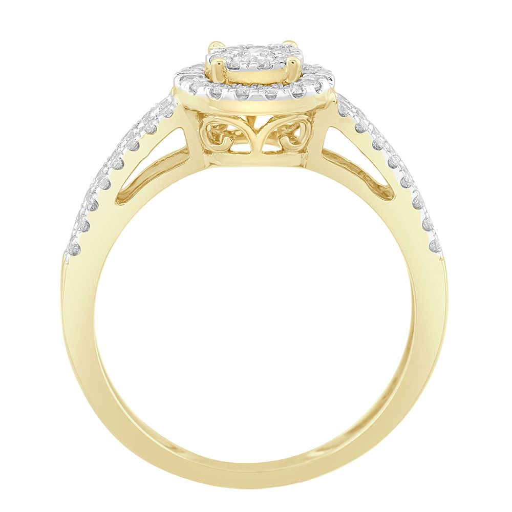 Classy Gold Ring-Rings-ORG23042
