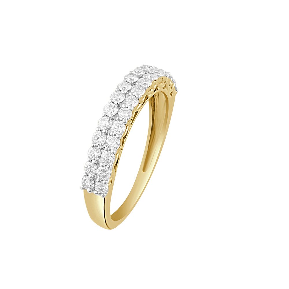 Half Eternity Diamond Ring-Rings-ORG23045
