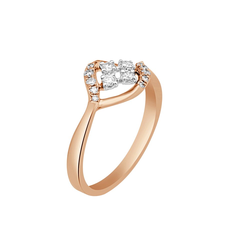 Eye Design Diamond Ring-Rings-ORG23052-D400XHB