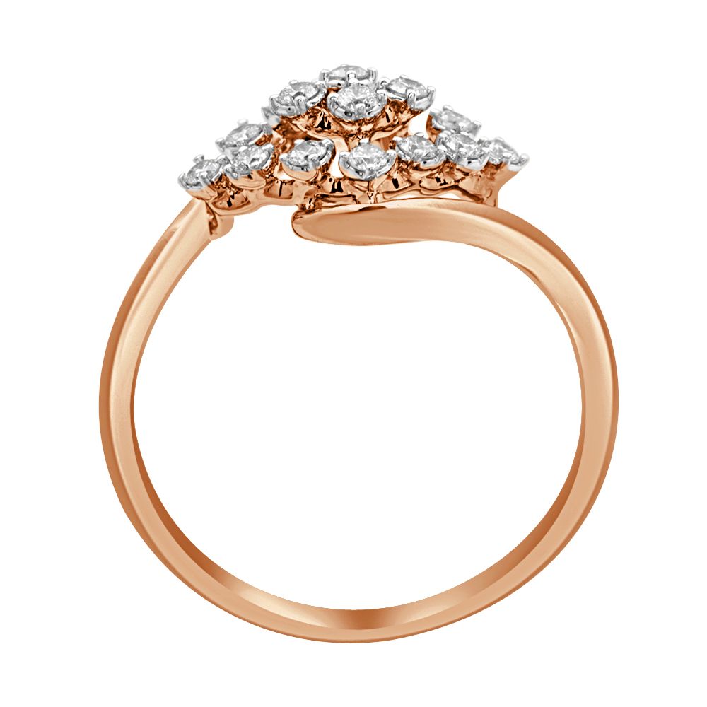 Classy Diamond Finger Ring-Rings-ORG23053