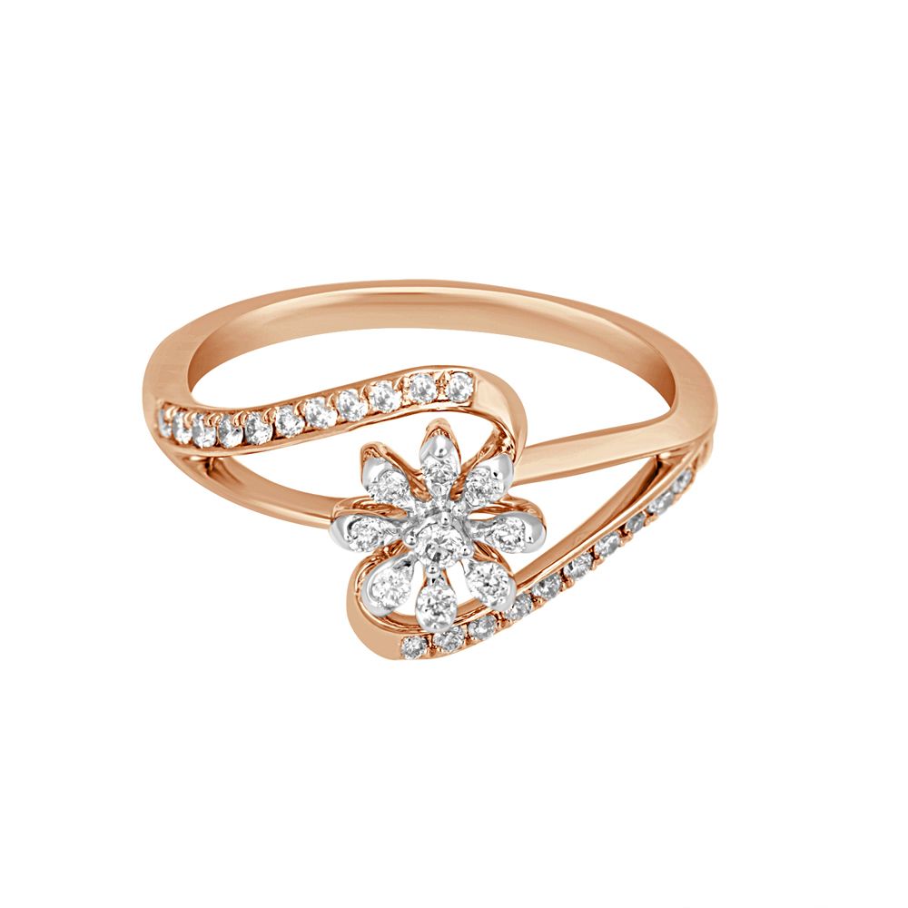 Classy Curved Ring in Gold-Rings-ORG23054