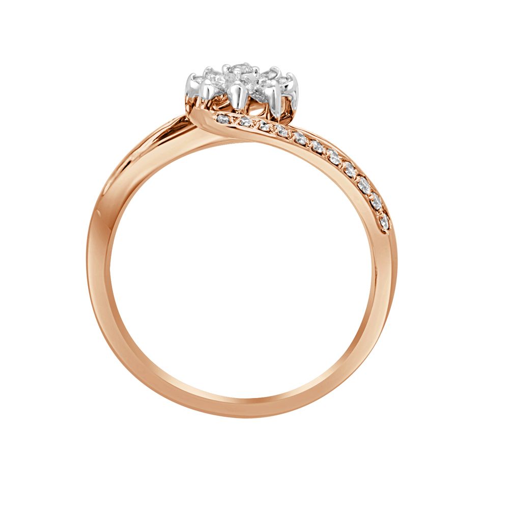 Classy Curved Ring in Gold-Rings-ORG23054