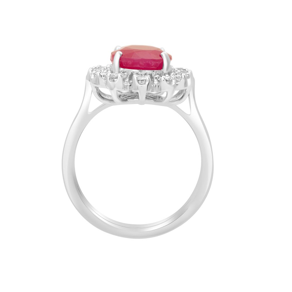 Elegant Gemstone Studded Crown Star Finger Ring-Rings-ORG23066