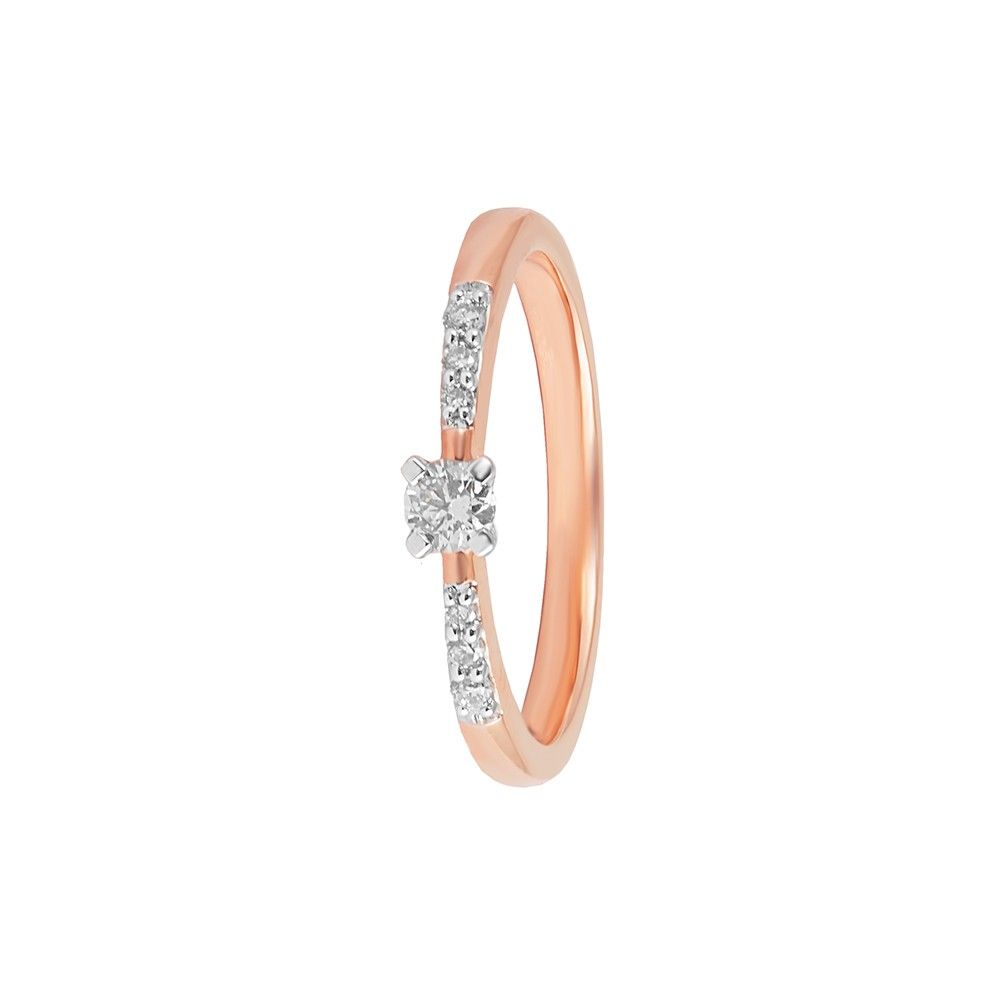 Classic Solitaire Diamond Finger Ring-Rings-ORG23080