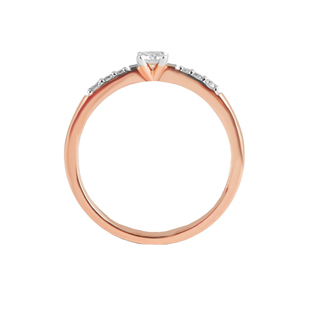 Classic Solitaire Diamond Finger Ring-Rings-ORG23080