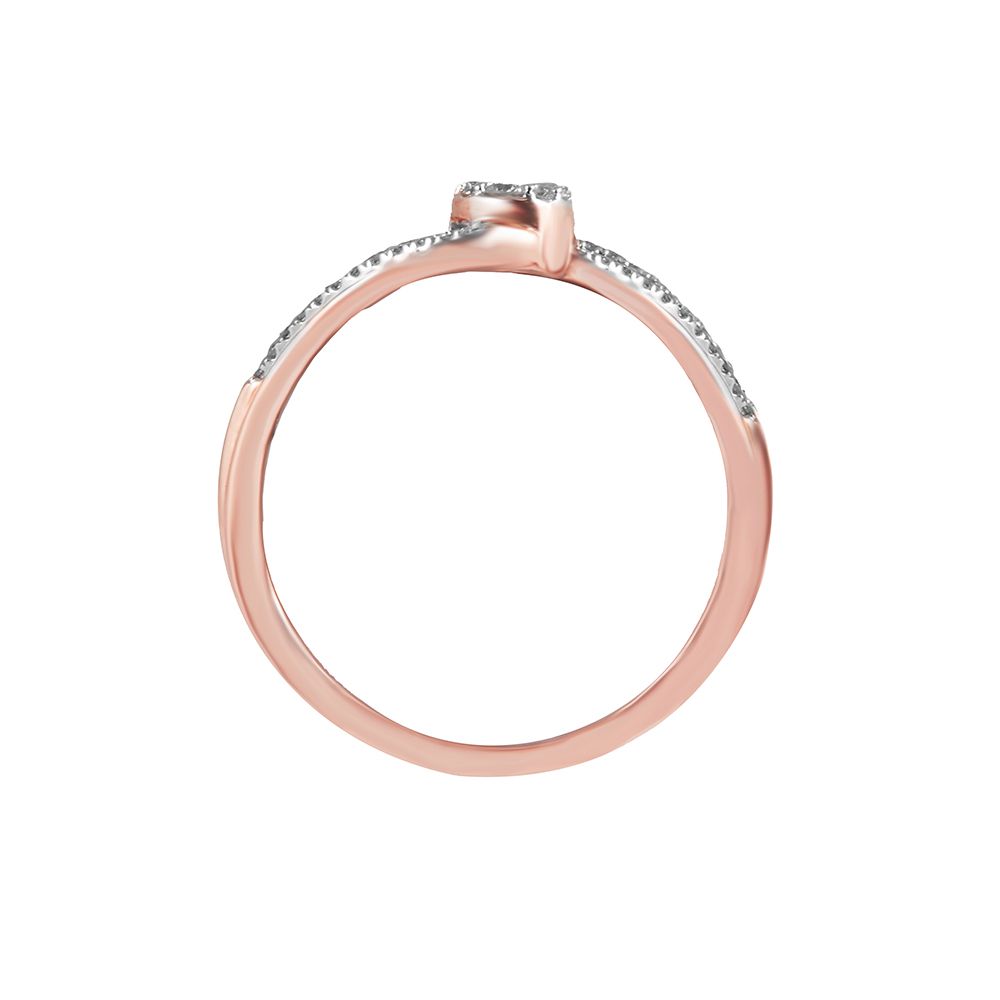 Majestic Diamond Rose Gold Ring-Rings-ORG23K41