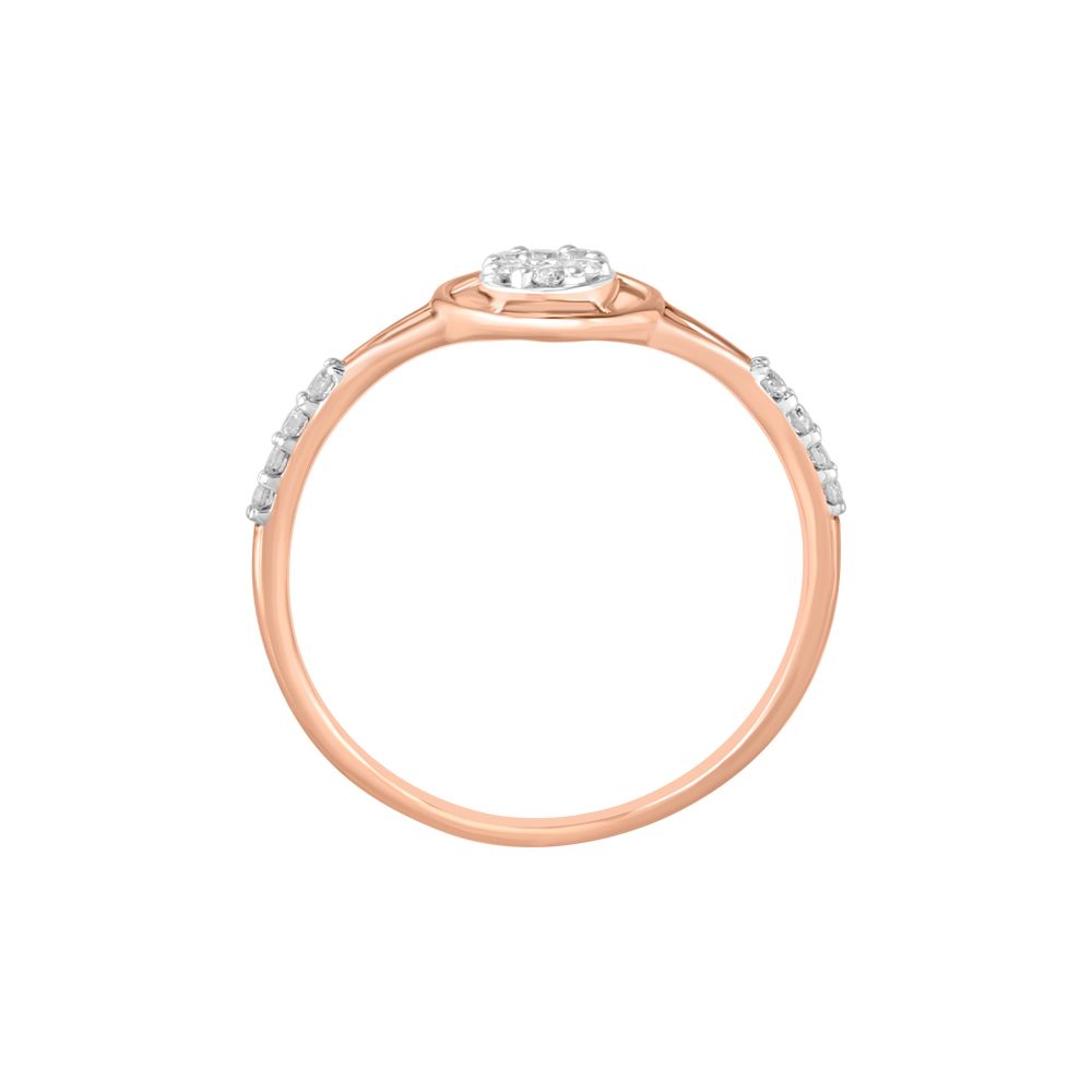 Clustered Diamond Finger Ring-Rings-ORG23K60