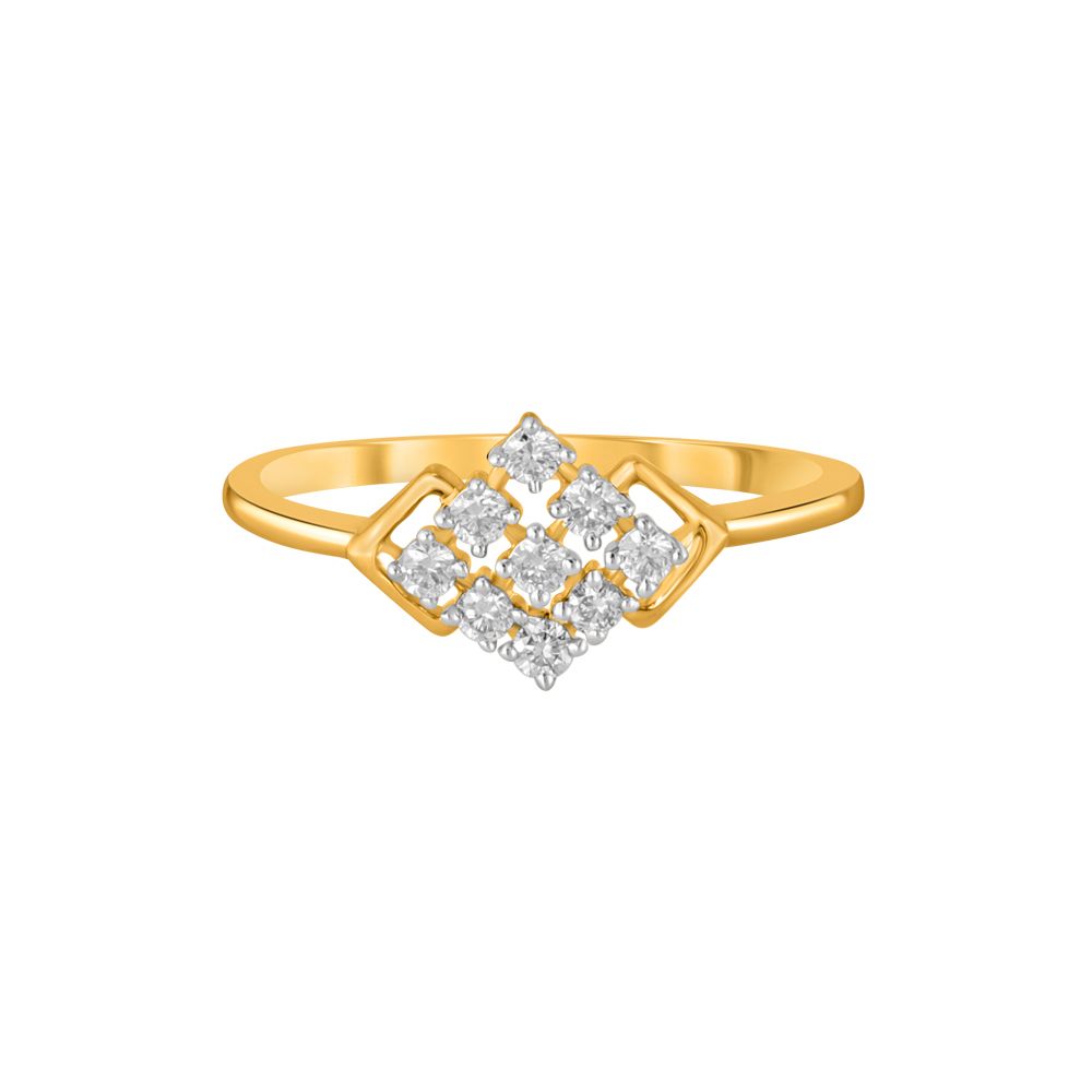 Elegant Diamond Finger Ring-Rings-ORG23K68
