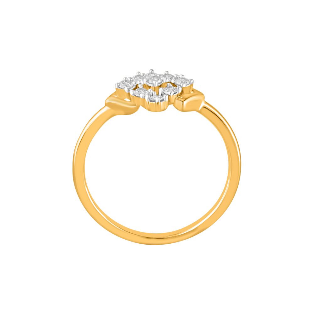 Elegant Diamond Finger Ring-Rings-ORG23K68