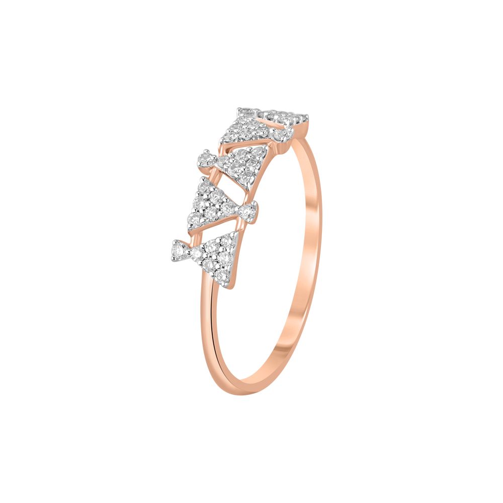 Evocative Diamond Finger Ring-Rings-ORG23K70