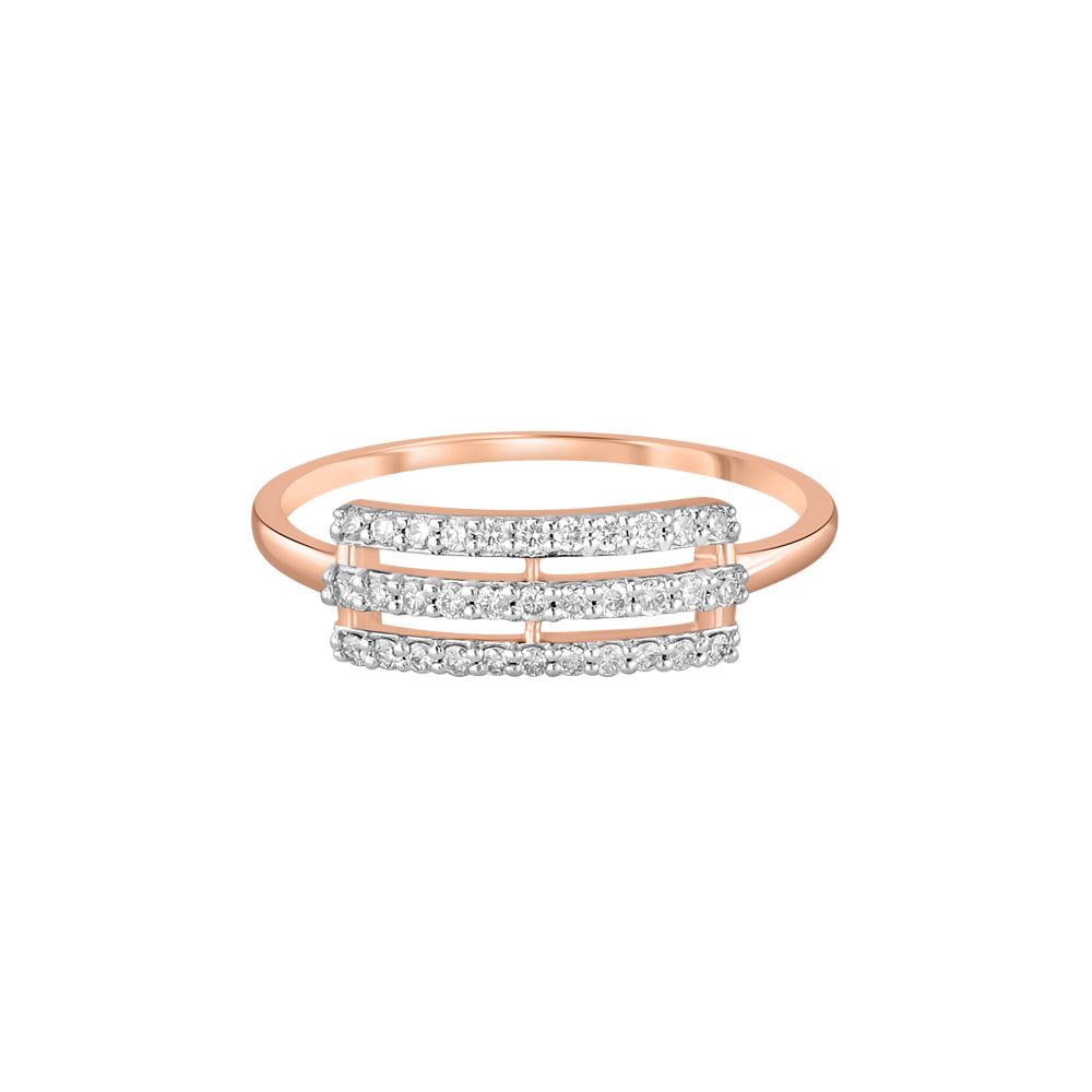 Alluring Geometric Diamond Ring-Rings-ORG23K81