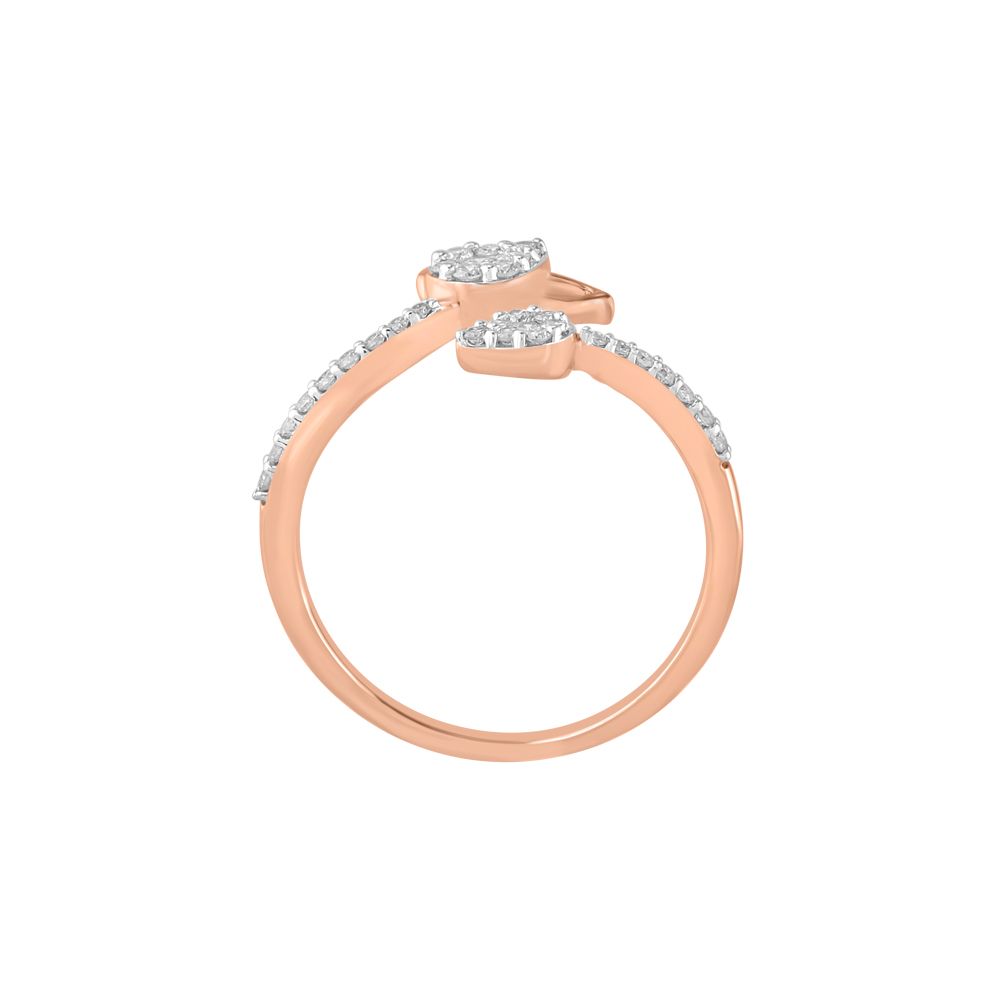 Elegant Diamond Finger Ring-Rings-ORG23K84