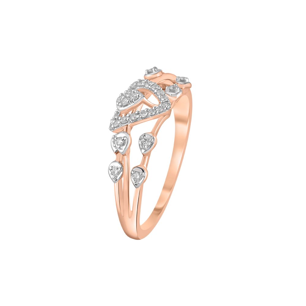 Splended Diamond Finger Ring-Rings-ORG23K85