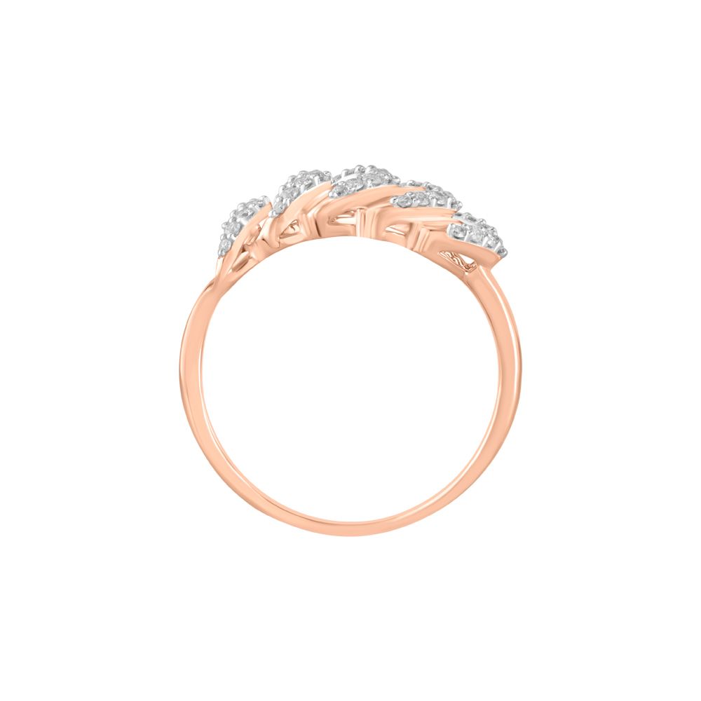 Casual Finger Ring in Rose Gold-Rings-ORG23K87
