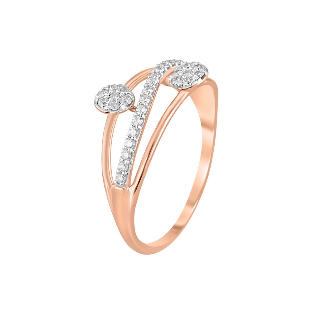 Stunning 18Kt Rose Gold Ring-Rings-ORG23K95