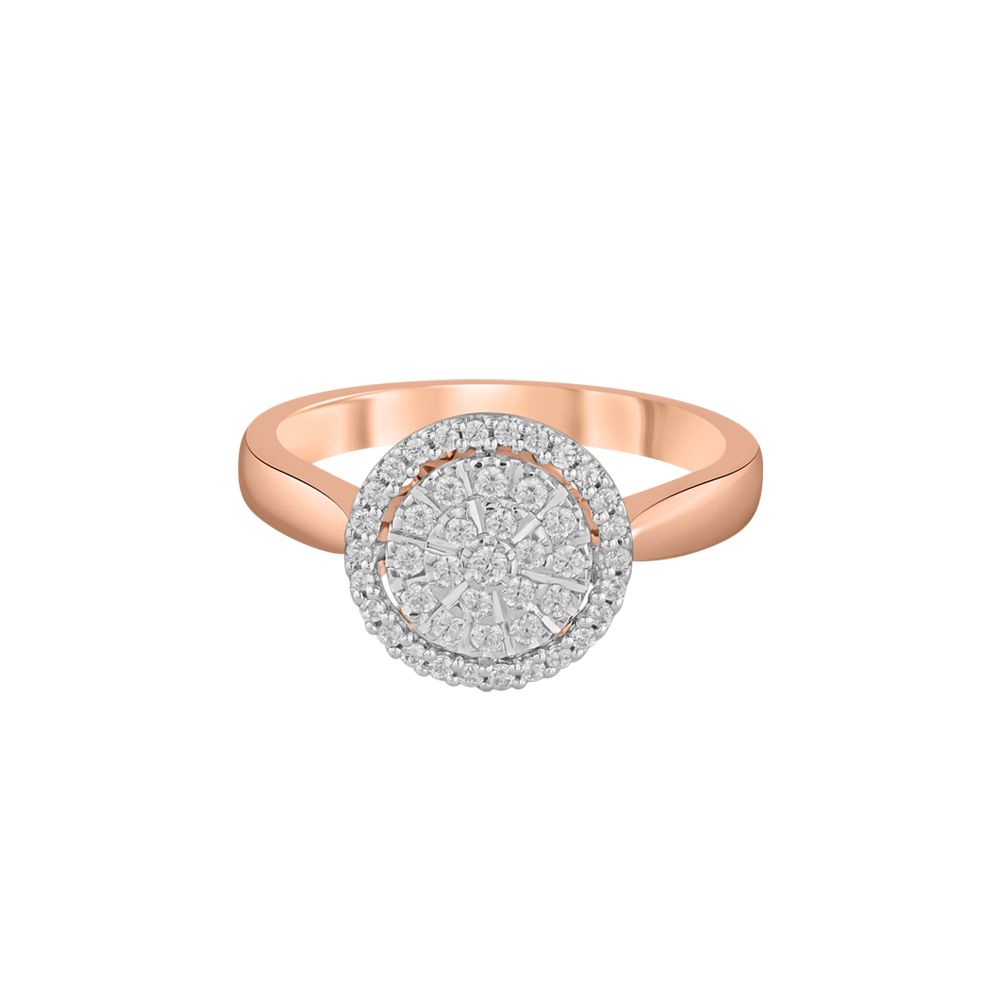 Cluster Design Diamond Finger Ring-Diamond-ORG23L03