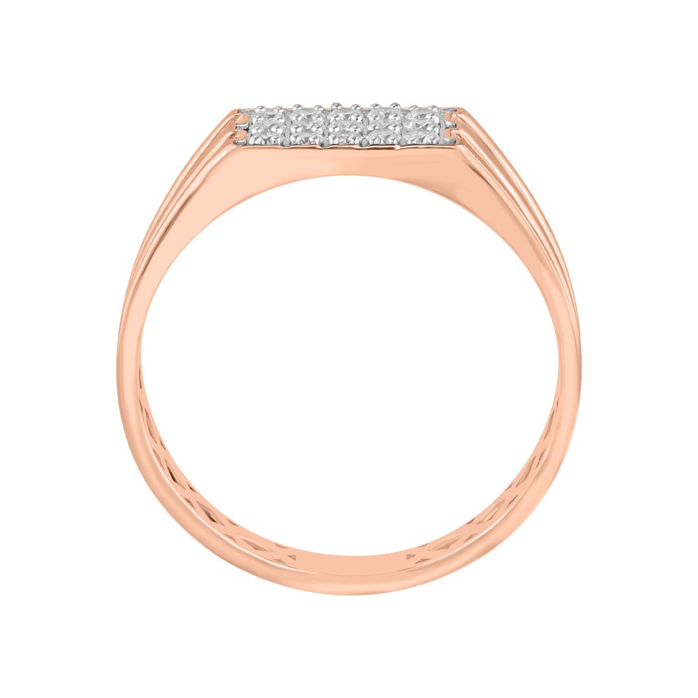 Modern Diamond Mens Finger Ring-Diamond-ORG23L17