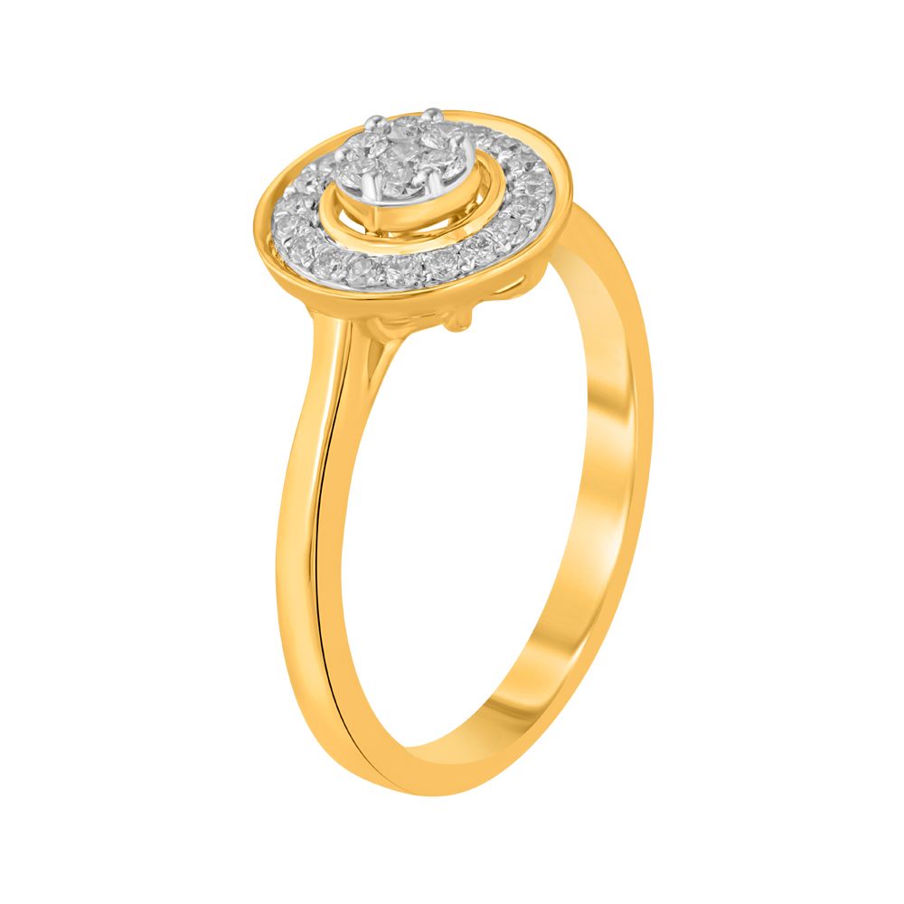 Elegant Diamond Finger Ring-Diamond-ORG23L34
