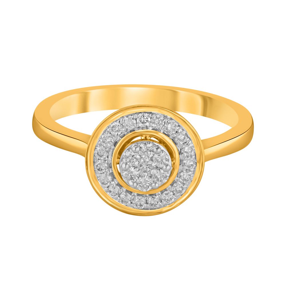 Elegant Diamond Finger Ring-Diamond-ORG23L34