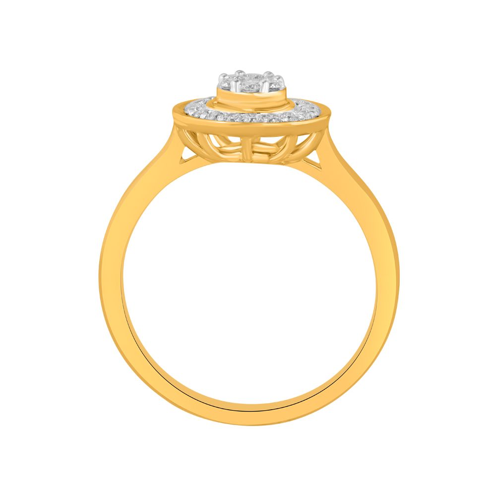 Elegant Diamond Finger Ring-Diamond-ORG23L34
