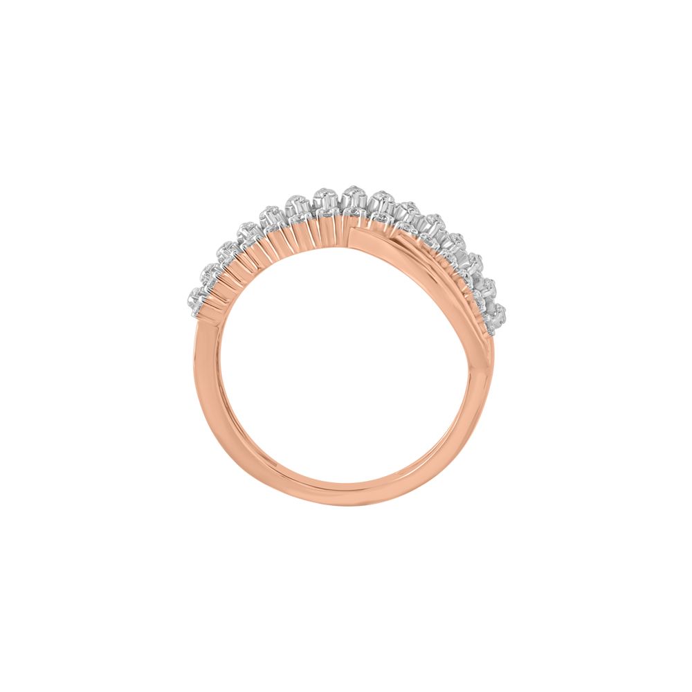Curved Diamond Finger Ring-Rings-ORG23L41