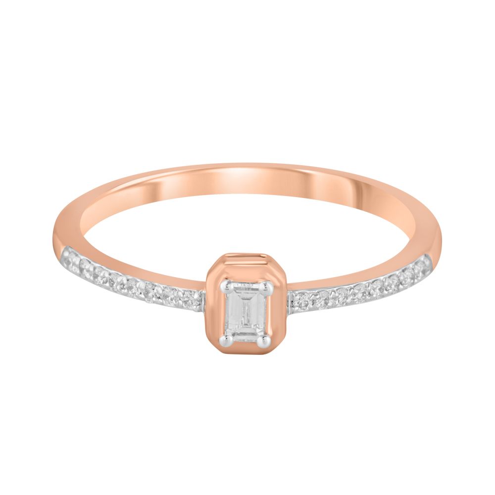 Simple Geometric Design Diamond Ring-Diamond-ORG23L53