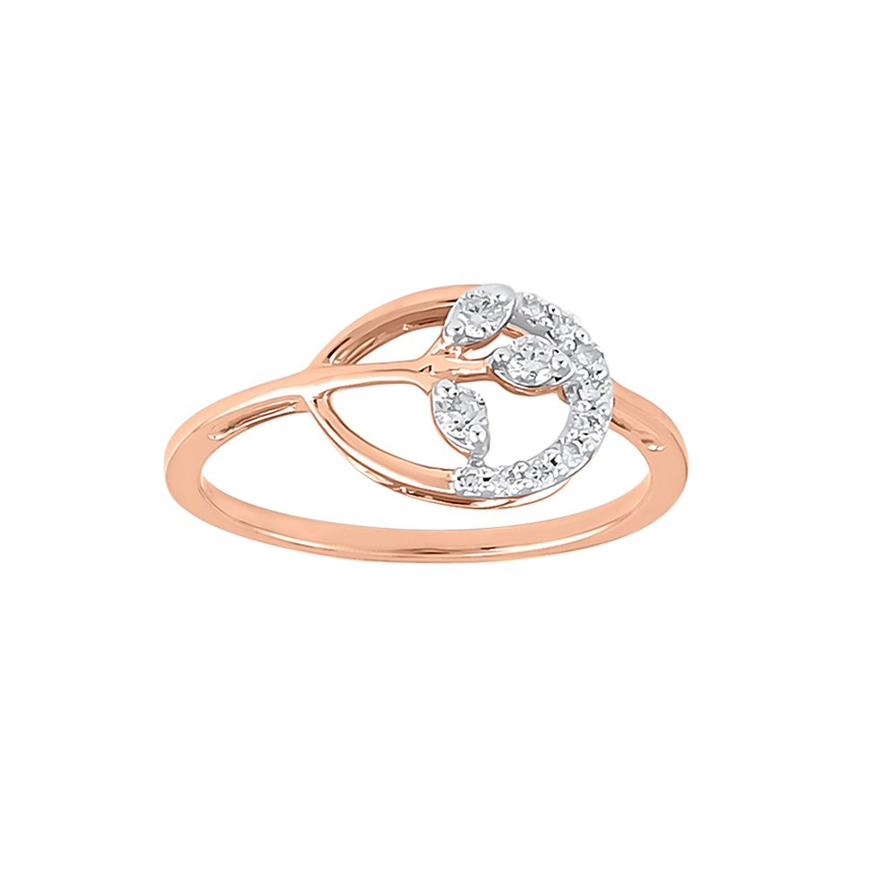 Vintage Rose Whisper 14KT Womens Ring-Rings-ORG23L84