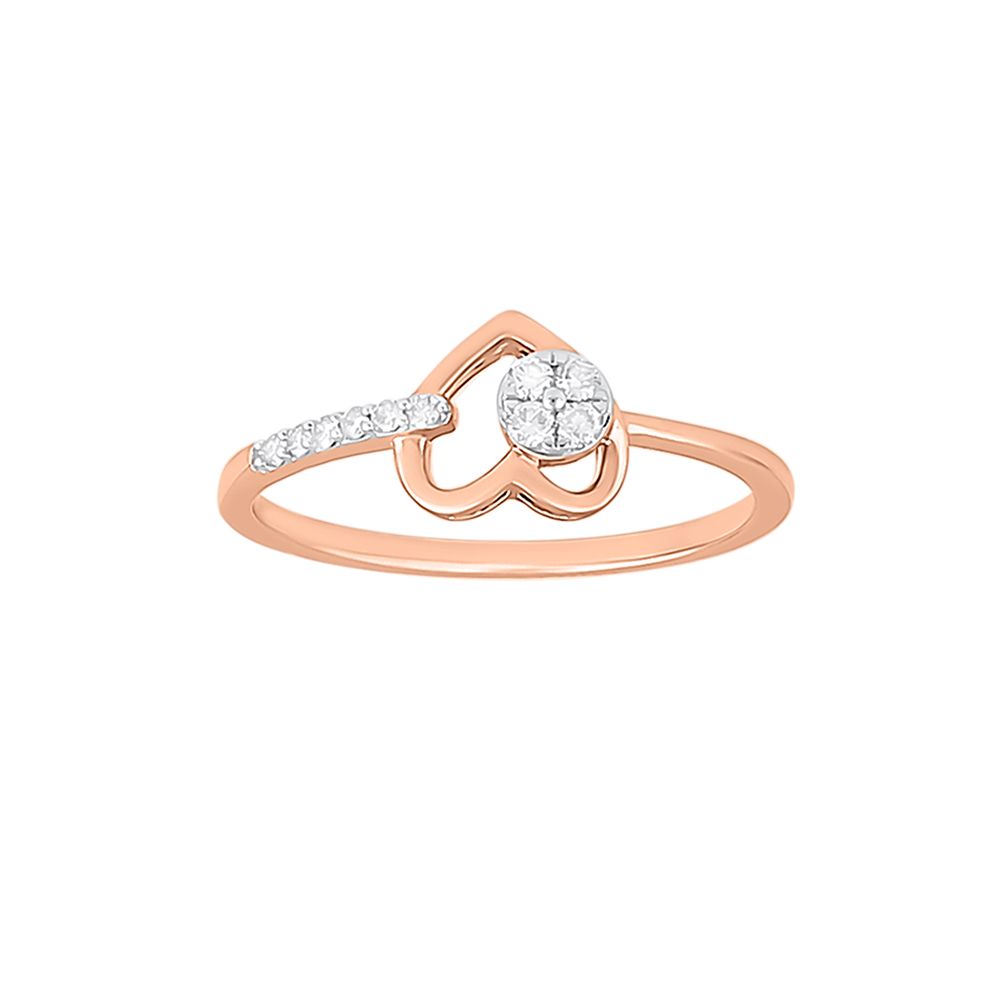 Romantic Diamond Finger Ring-Rings-ORG23L88