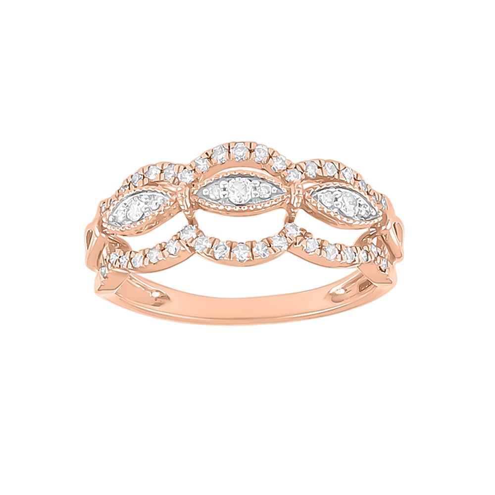 Attractive Casual Diamond Finger Ring-Rings-ORG23LB1