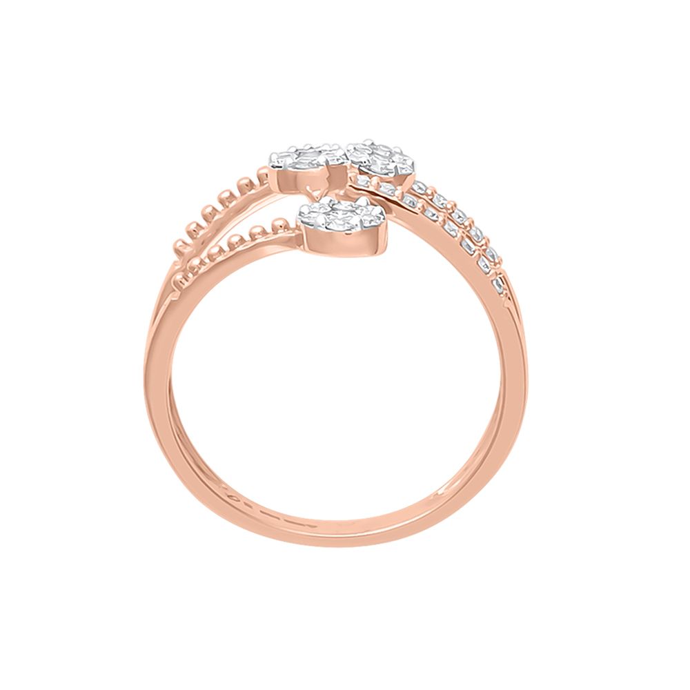 Radiant Cluster Diamond Finger Ring-Rings-ORG23LB5