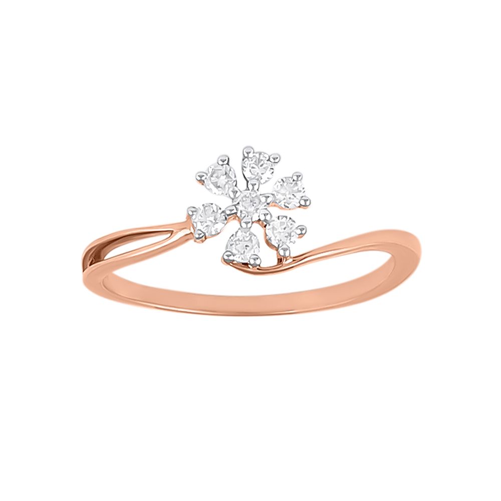 Magnificent Nakshatra Diamond Finger Ring-Rings-ORG23LC9