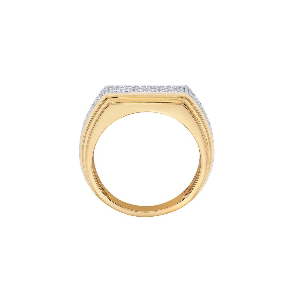 Classic Elegance Diamond Ring For Men-Diamond-ORG23LD3