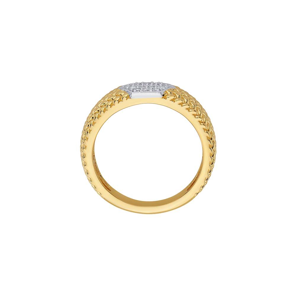 Refined Sophistication Diamond Ring For Men-Diamond-ORG23LD8