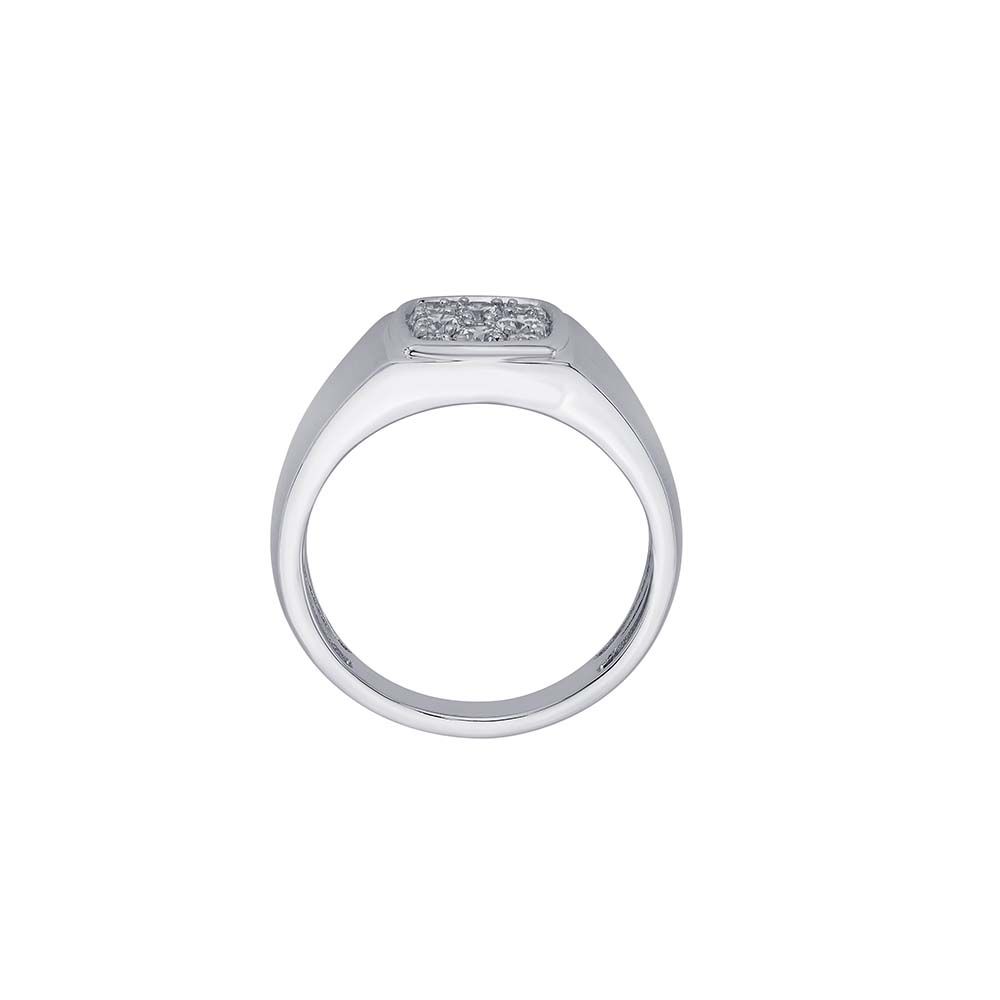 Power and Prestige Diamond Ring For Men-Rings-ORG23LE2