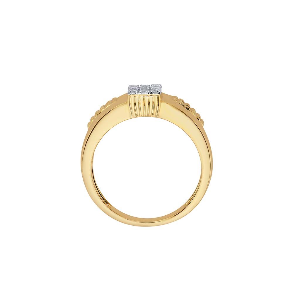 Elite Brilliance Diamond Ring For Men-Diamond-ORG23LF7