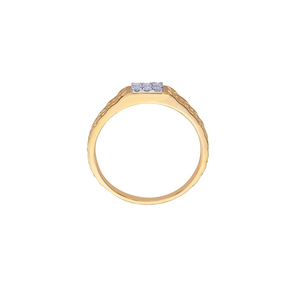 Exquisite Six Stone Diamond Ring For Men-Rings-ORG23LG3