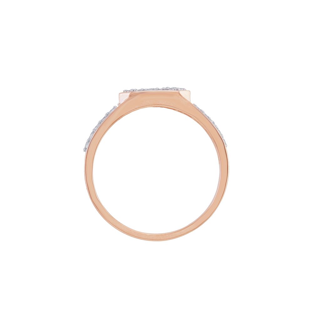 Sparkling Mens Diamond Ring-Rings-ORG24K01