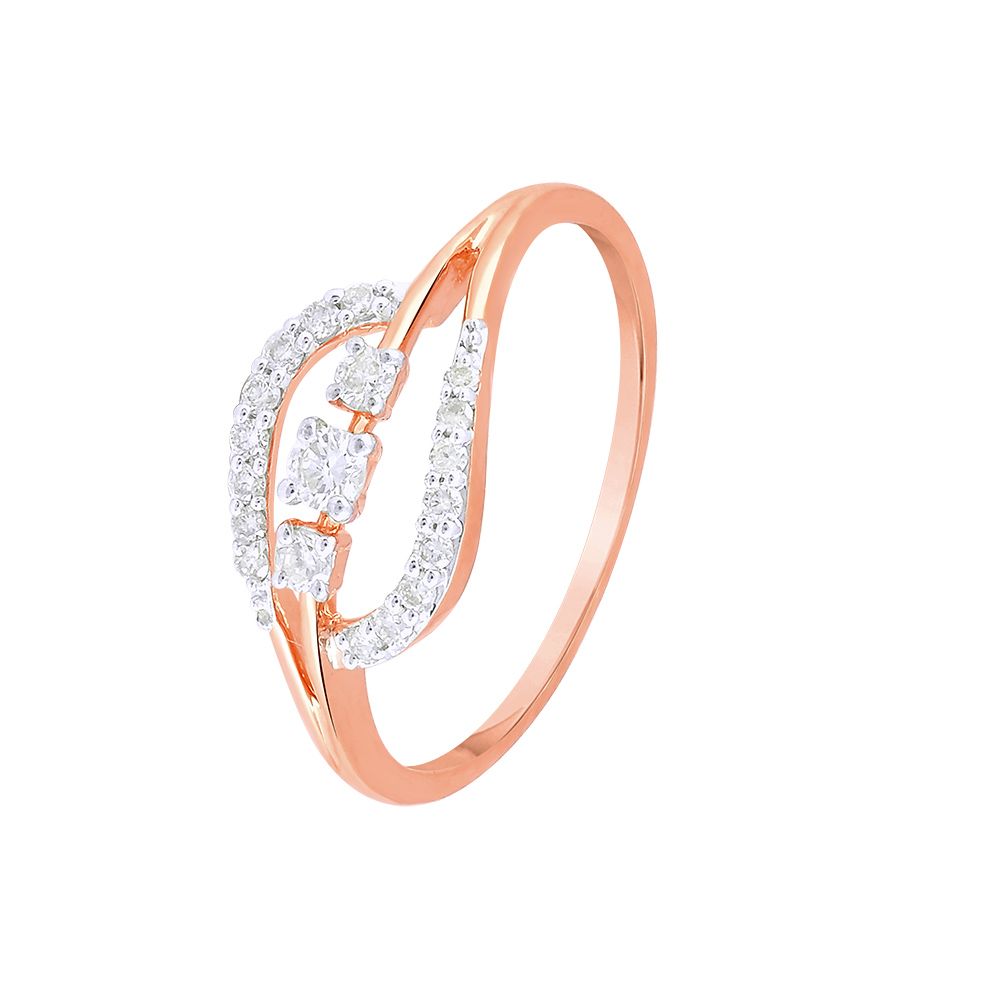 Casual 14Kt Yellow Gold Finger Ring-Rings-ORG24K40