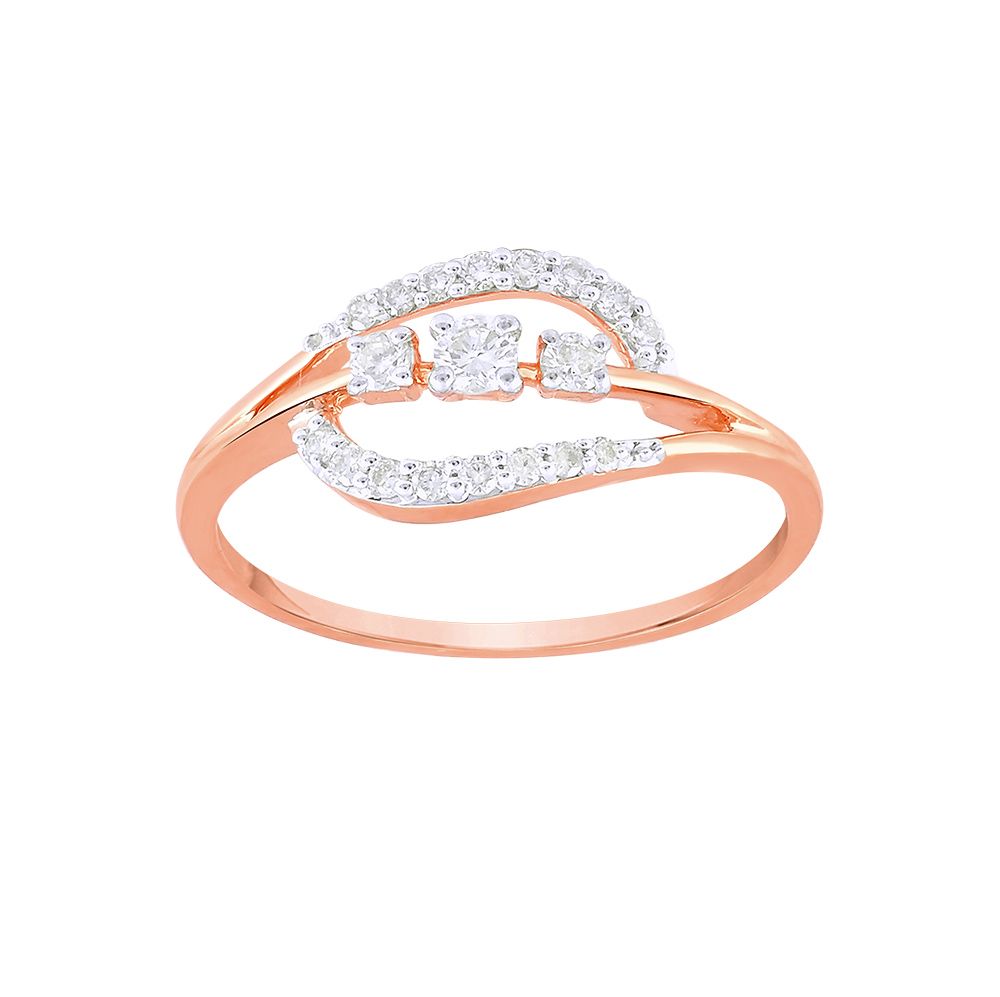 Casual 14Kt Yellow Gold Finger Ring-Rings-ORG24K40