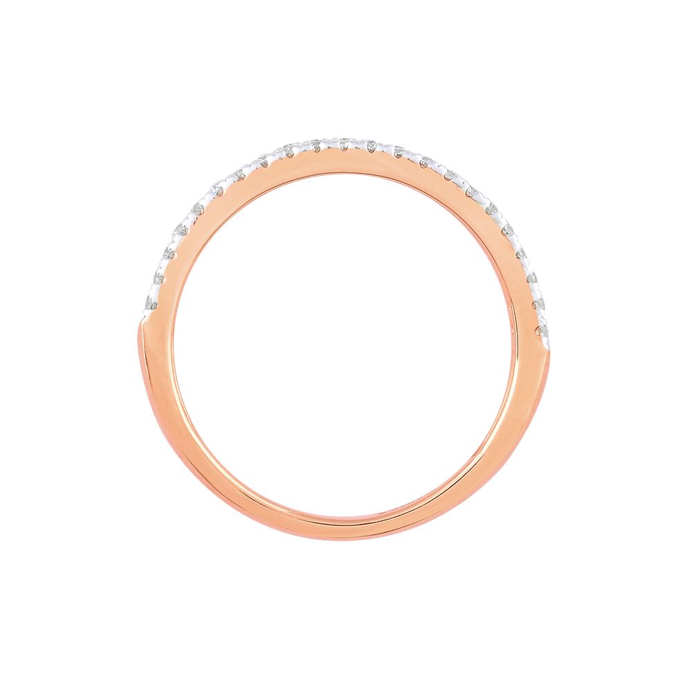 Solid Diamond Studded Finger Band-Rings-ORG24K55