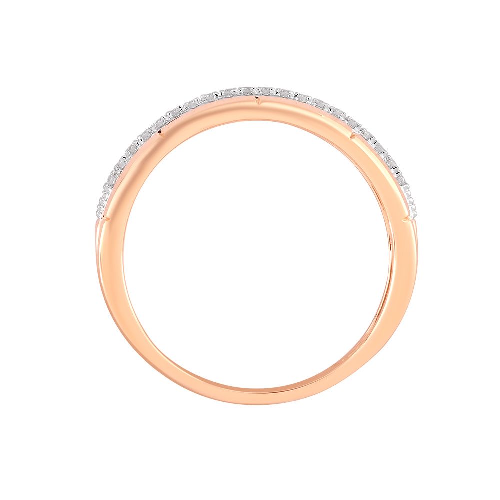 Brillant Yellow Gold and Diamond Finger Ring-Rings-ORG24K58