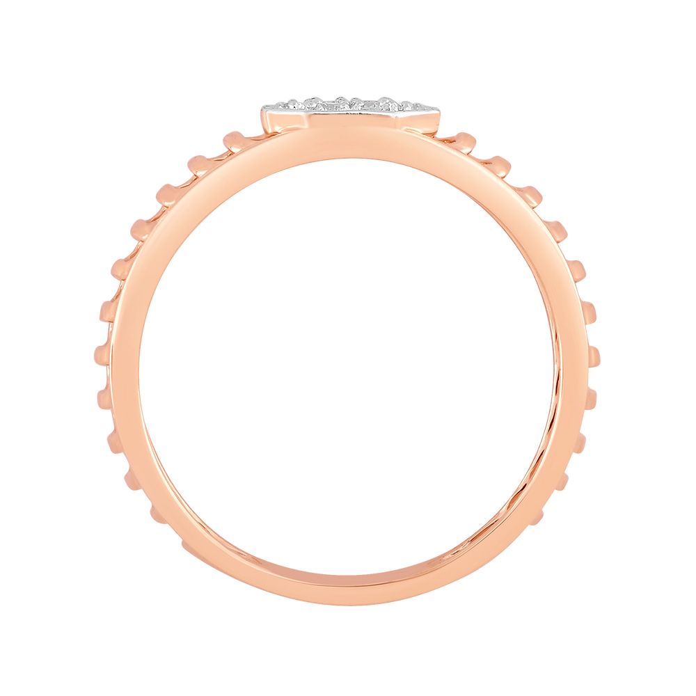 Stylish Lattice Pattern Mens Diamond Finger Ring-Rings-ORG24K59