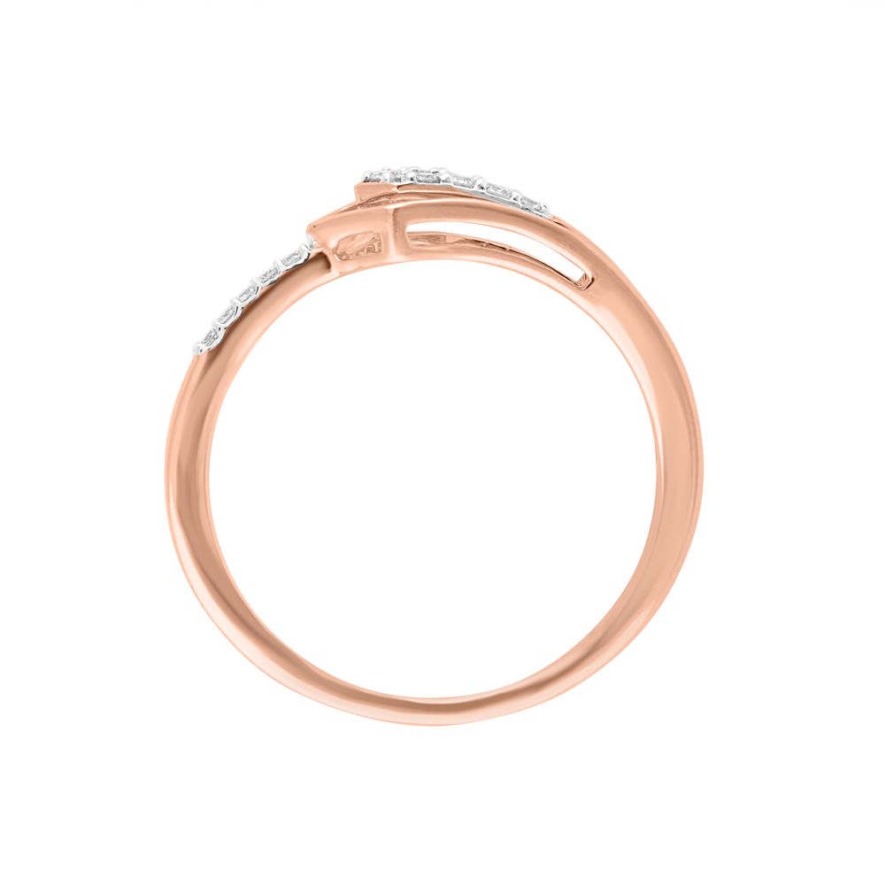 Resplendent Diamond Finger Ring-Rings-ORG24K62