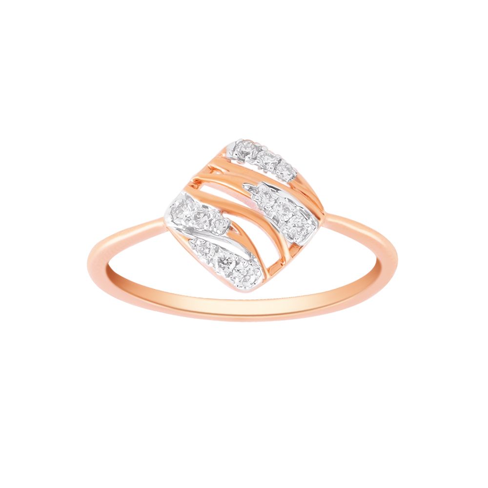 Textured Diamond Ring-Rings-ORG24K63