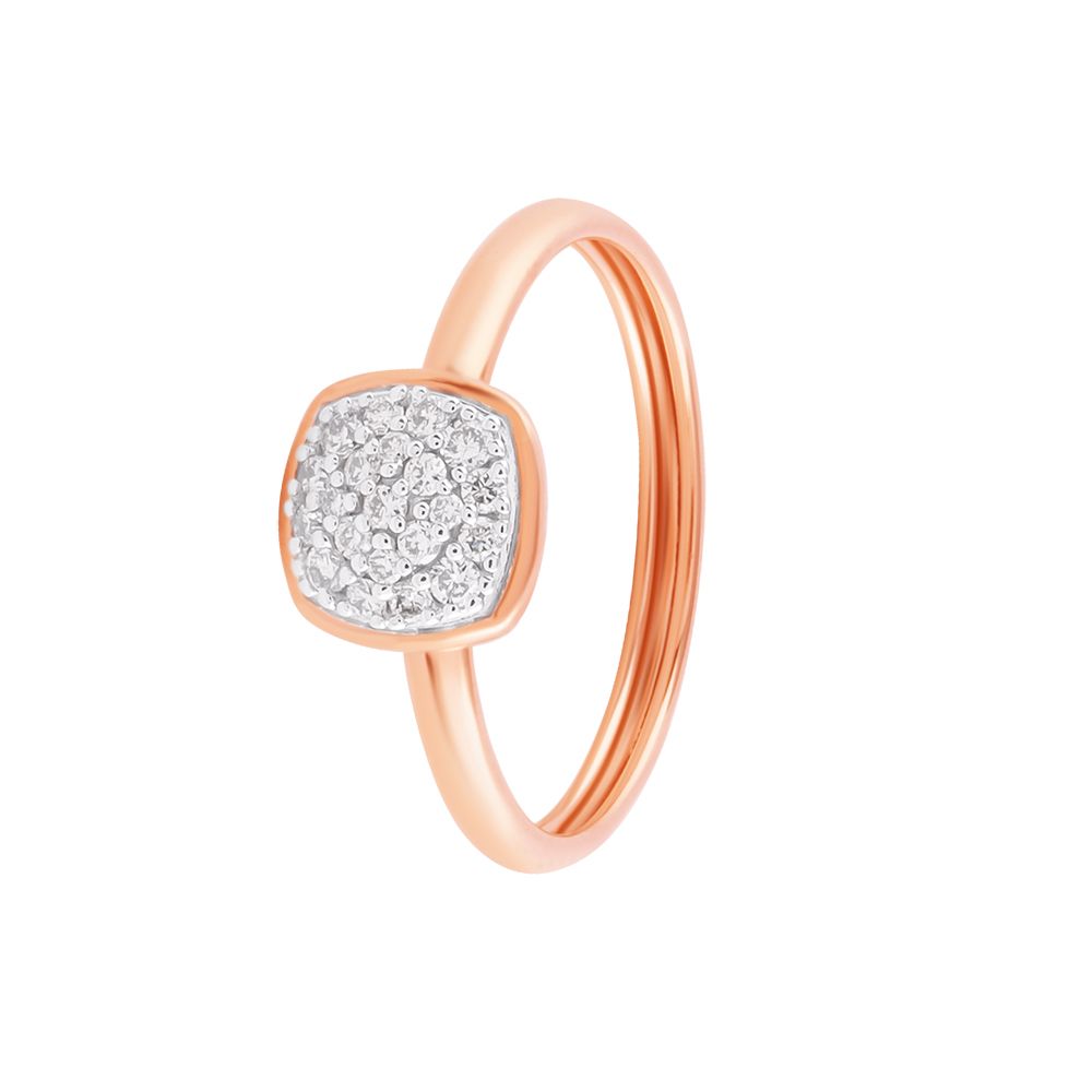 Gracious Diamond Studded Finger Ring-Rings-ORG24K70