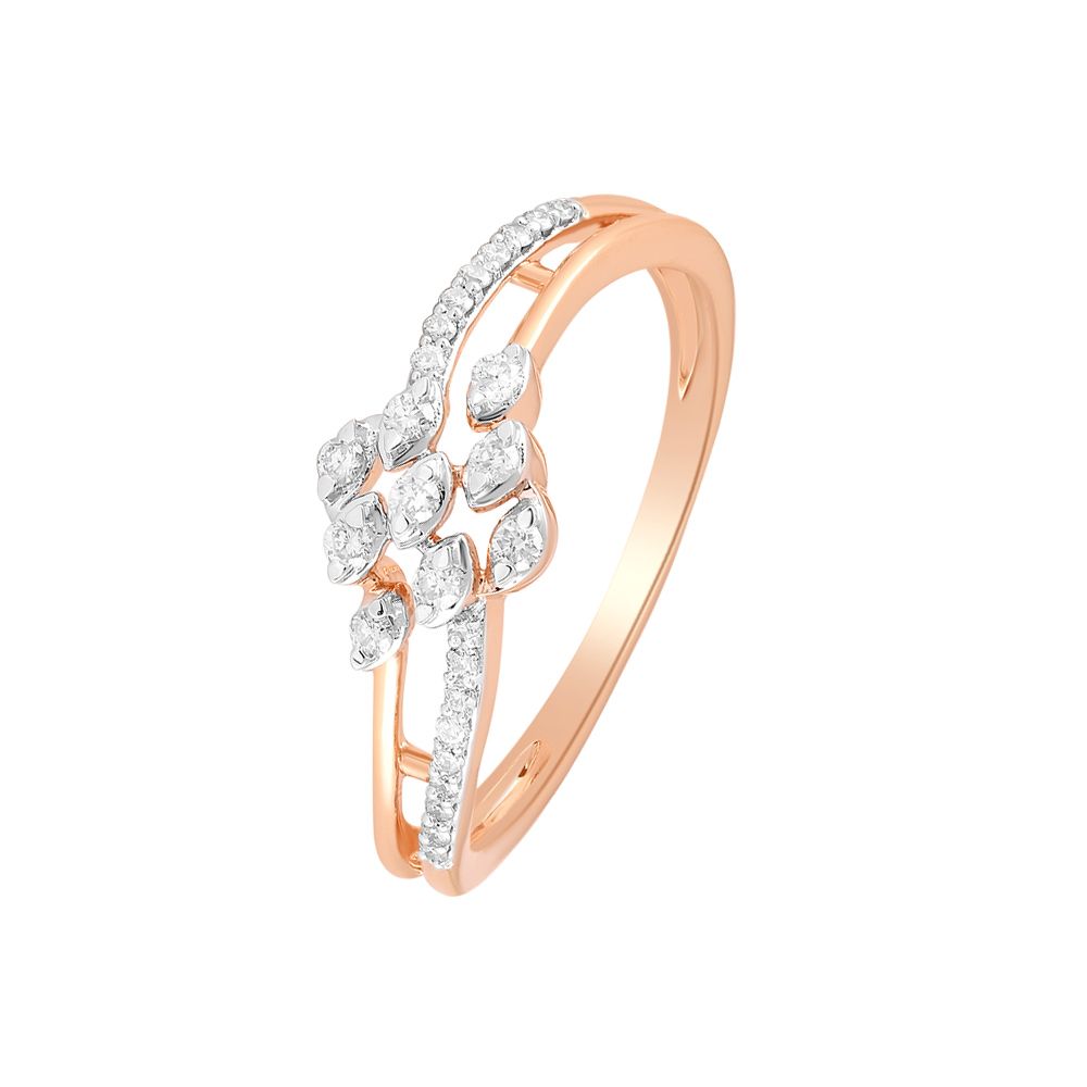 Glamorous Diamond Finger Ring-Rings-ORG24K92