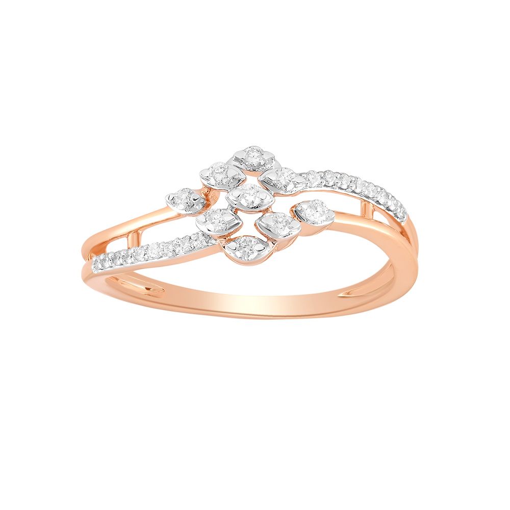 Glamorous Diamond Finger Ring-Rings-ORG24K92