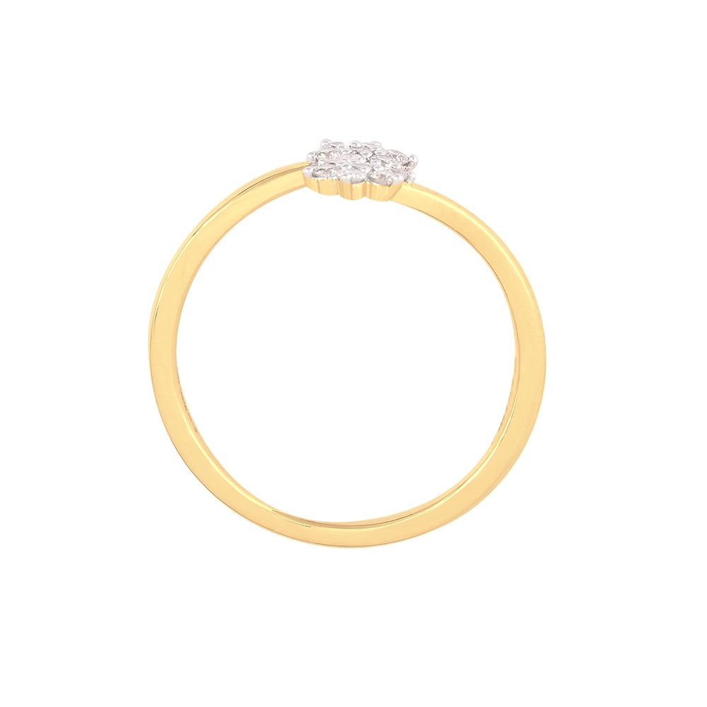 Radiant Nakshatra Diamond Finger Ring-Rings-ORG24K95